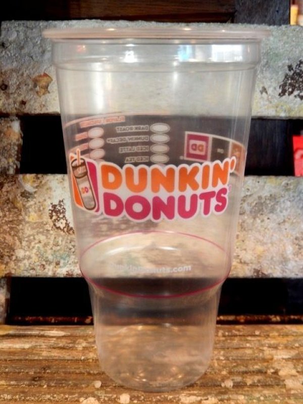 画像1: dp-170111-08 DUNKIN' DONUTS / Plastic Cup (L)