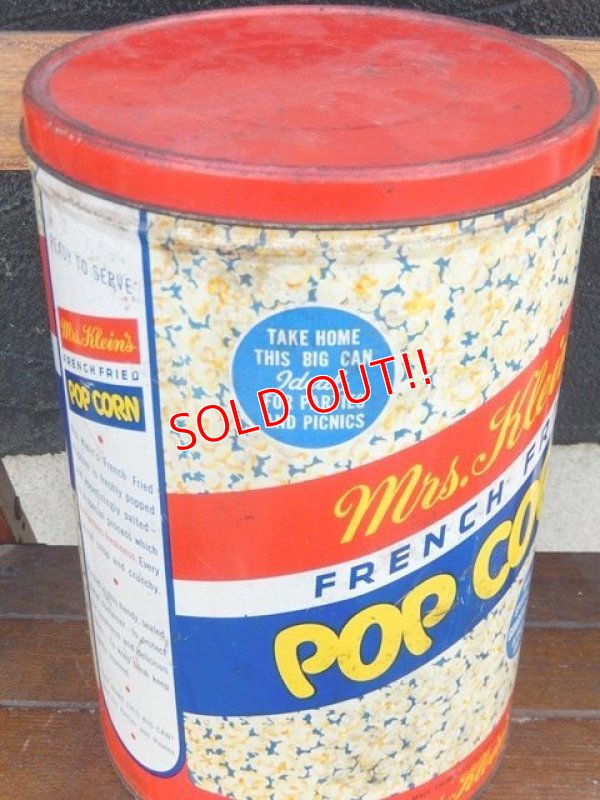画像4: dp-170111-24 Mrs. Klein's / Pop Corn Can