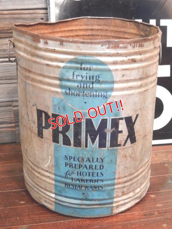 画像1: dp-170301-03 PRIMEX / Vintage Shortening Can
