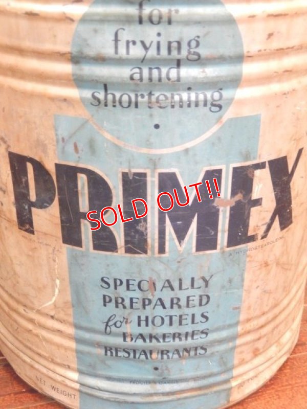 画像3: dp-170301-03 PRIMEX / Vintage Shortening Can