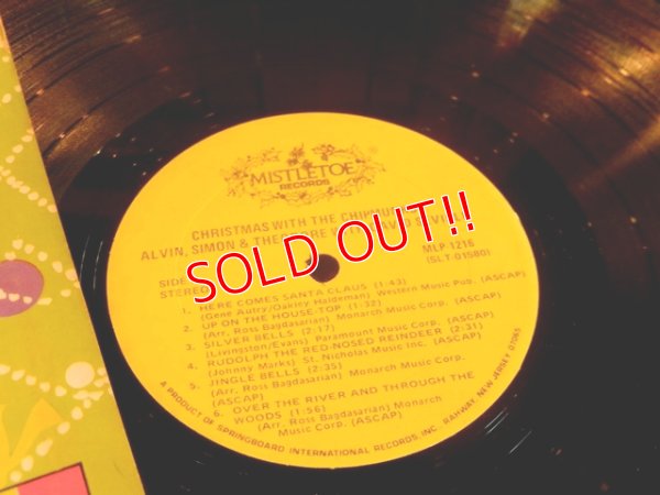 画像6: ct-170301-07 Christmas with the Chipmunks / 60's Record