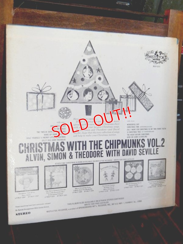 画像4: ct-170301-08 Christmas with the Chipmunks / 60's Record Vol.2