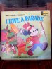 画像1: ct-170301-05 Walt Disney Presents / I LOVE A PARADE 70's Record (1)