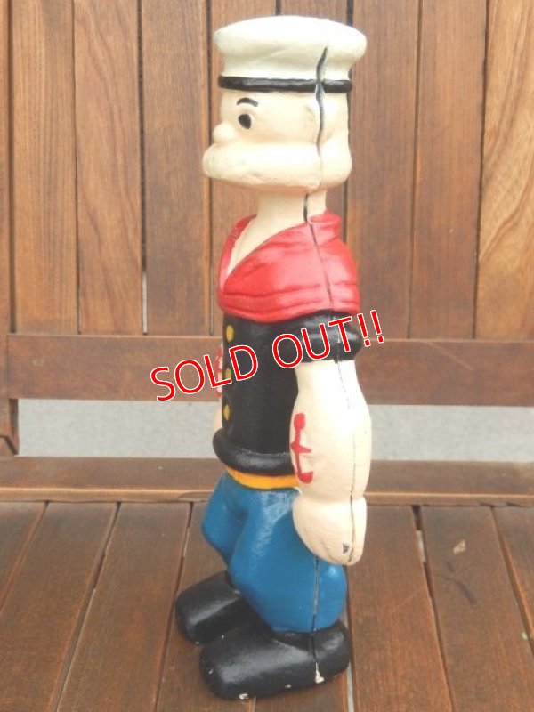 画像4: ct-170301-09 Popeye / 1930's-1940's Cast Iron Coin Bank