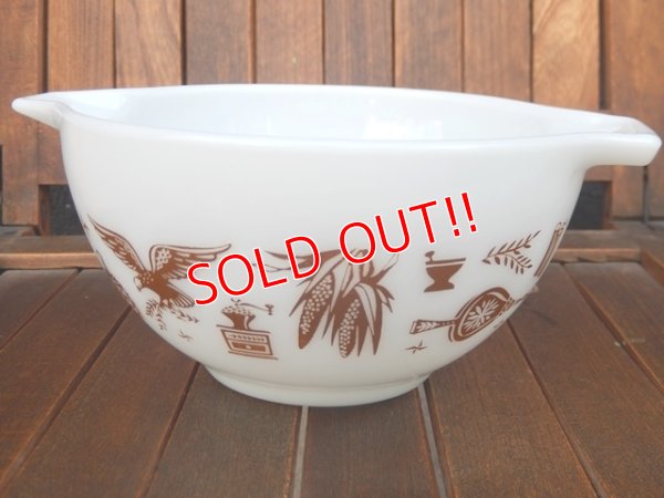 画像1: kt-170301-05 Pyrex / Early American Cinderella Bowl (S)