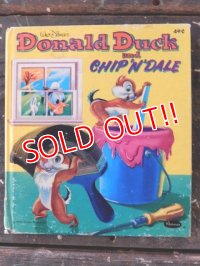 bk-170301-01 Donald Duck and Chip 'n' Dale / 60's Picture Book