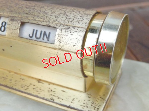 画像5: dp-170301-36 Vintage Desk Calendar