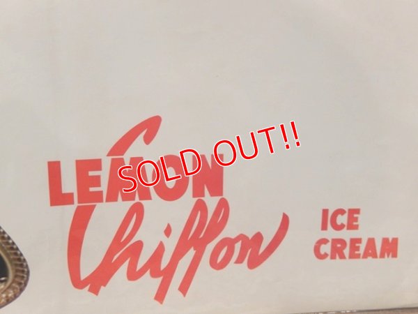 画像3: dp^161218-15 Vintage Poster "Lemon Chiffon Ice Cream"