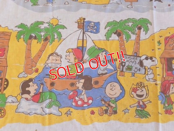 画像4: ct-170305-07 PEANUTS / 70's Flat Sheet (Twin)