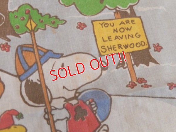 画像7: ct-170305-07 PEANUTS / 70's Flat Sheet (Twin)