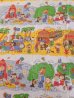 画像1: ct-170305-07 PEANUTS / 70's Flat Sheet (Twin) (1)