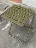 画像1: dp-170301-01 U.S. ARMY Metal Folding Chair (1)
