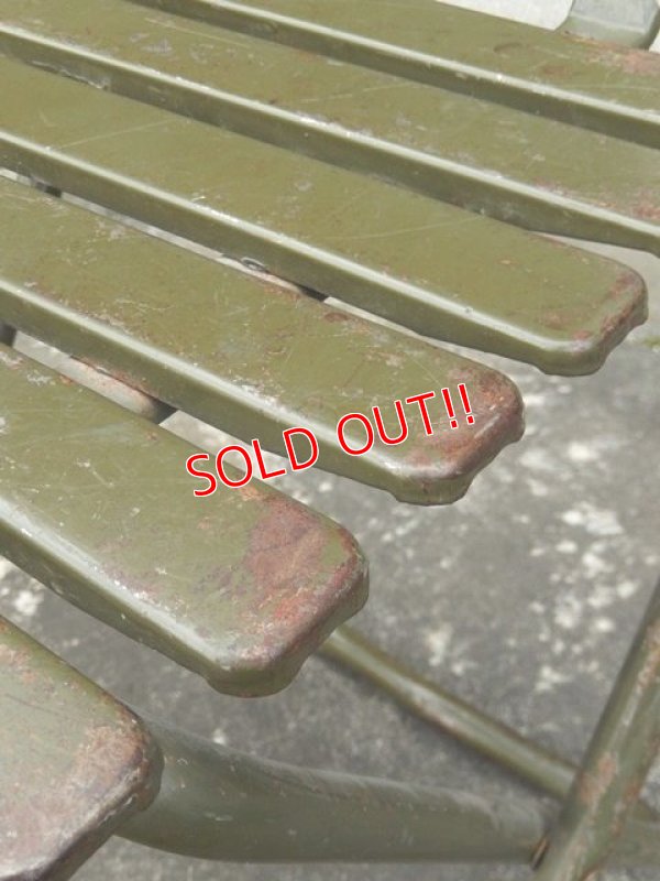 画像3: dp-170301-01 U.S. ARMY Metal Folding Chair