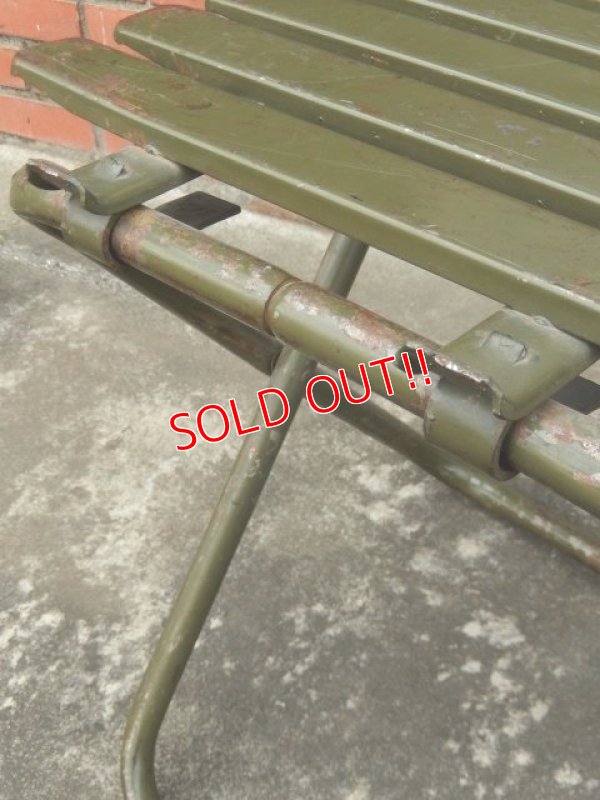 画像8: dp-170301-01 U.S. ARMY Metal Folding Chair