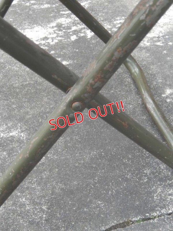 画像4: dp-170301-01 U.S. ARMY Metal Folding Chair