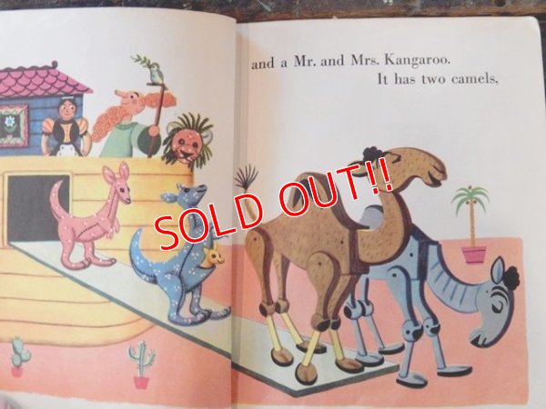 画像4: bk-170301-04 MR.NOAH And His Family / 50's Little Golden Book