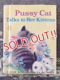 bk-170301-03 Pussy Cat Talks to Her Kittens / Vintage ELF Books