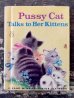 画像1: bk-170301-03 Pussy Cat Talks to Her Kittens / Vintage ELF Books (1)