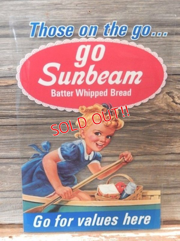 画像1: dp-170306-07 Sunbeam / 1960's Plastic Sign