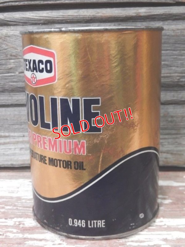 画像2: dp-150701-01 TEXACO / HAVOLINE Super Premium Motor Oil Can