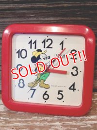 ct-150825-21 Mickey Mouse / Lorus 70's-80's Wall Clock
