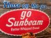 画像2: dp-170306-07 Sunbeam / 1960's Plastic Sign (2)