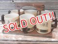 kt-170301-06 Anchor Hocking × Siesta Ware / 1960's-1970's Western Mug Set