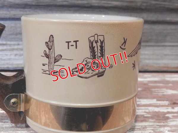 画像4: kt-170301-06 Anchor Hocking × Siesta Ware / 1960's-1970's Western Mug Set