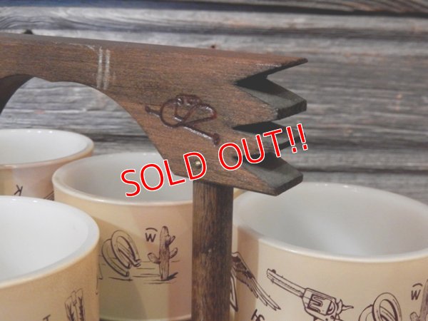 画像8: kt-170301-06 Anchor Hocking × Siesta Ware / 1960's-1970's Western Mug Set