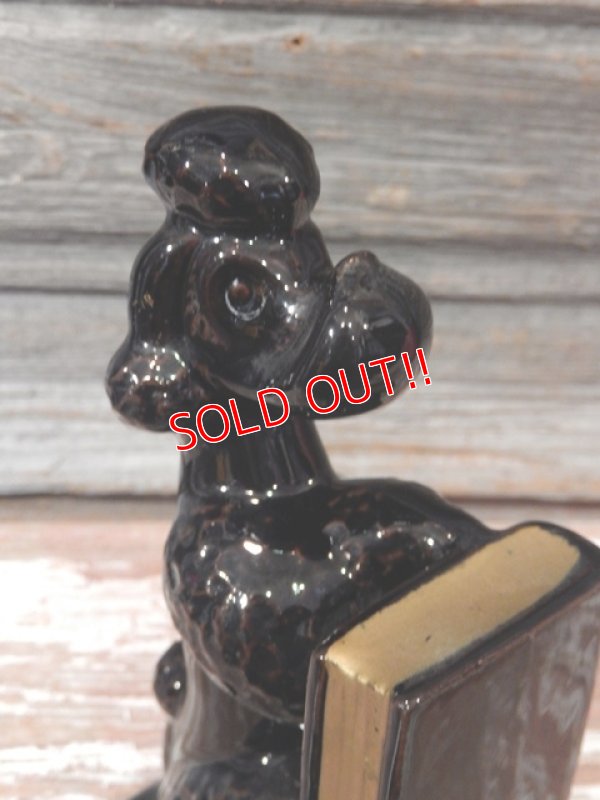 画像5: dp-140508-54 1950's Poodle Book End & Pen Holder