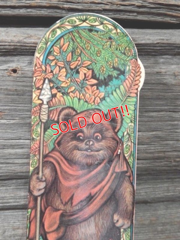 画像2: ct-150505-89 STAR WARS / Wicket the Ewok 80's Bookmark