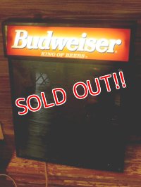 dp-130801-11 Budweiser / 80's-90's Light Up Menu Sign
