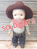 ct-170320-02 Lee / Buddy Lee 1940's Composition Doll "Cowboy"