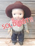 ct-170320-02 Lee / Buddy Lee 1940's Composition Doll "Cowboy"