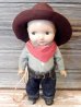 画像1: ct-170320-02 Lee / Buddy Lee 1940's Composition Doll "Cowboy" (1)