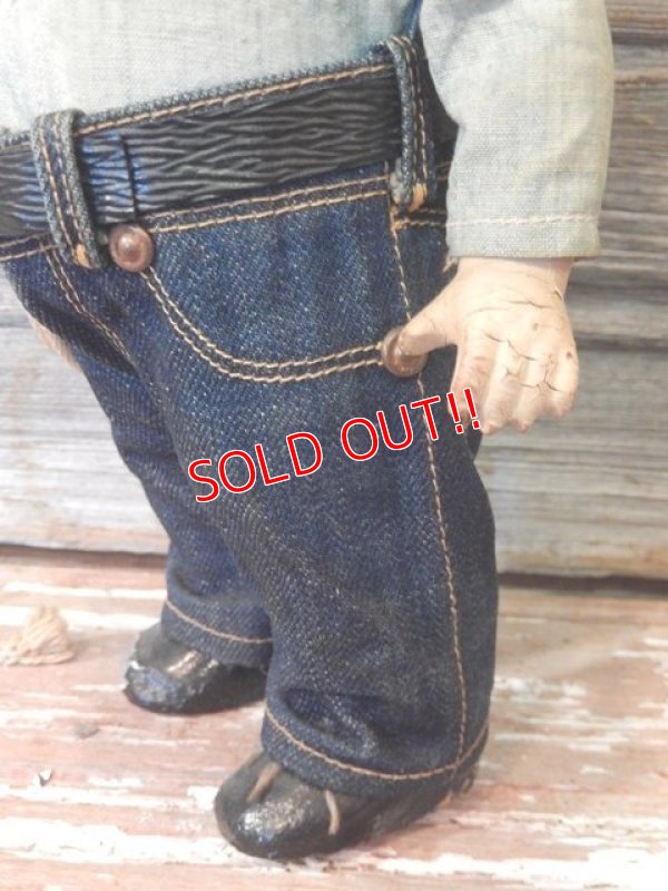 画像9: ct-170320-02 Lee / Buddy Lee 1940's Composition Doll "Cowboy"