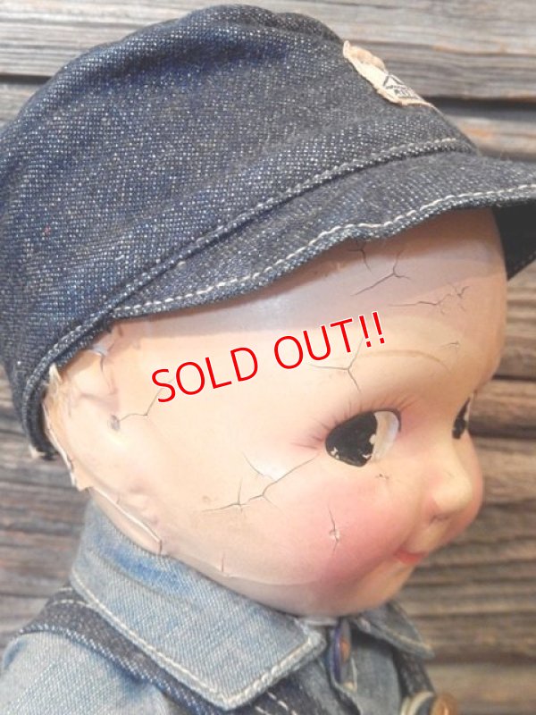 画像9: ct-170320-01 Lee / Buddy Lee 1930's Composition Doll "Overall"