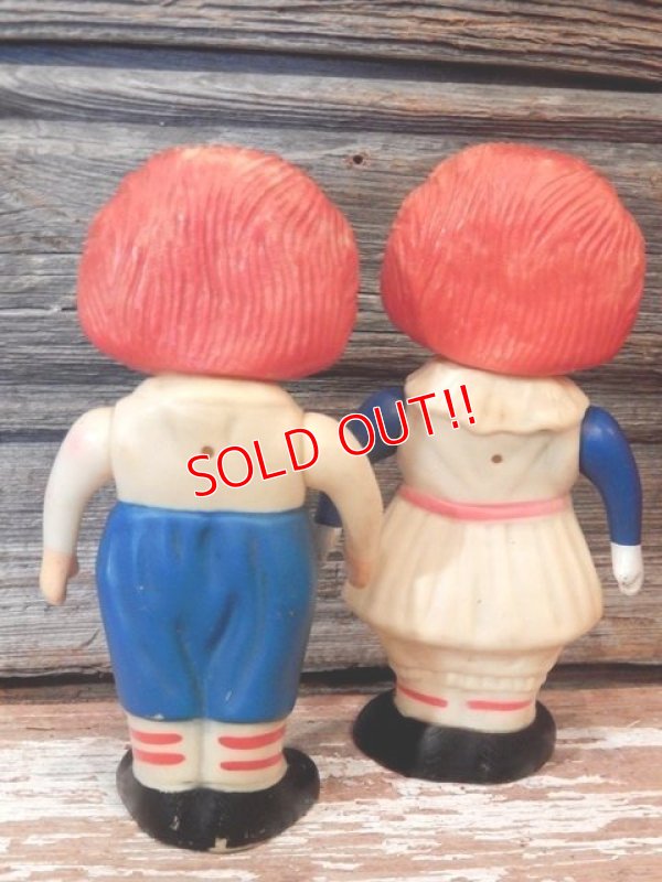 画像6: ct-170401-07 Raggedy Ann & Andy / 1960's Soft Vinyl Doll