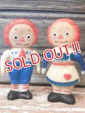 ct-170401-07 Raggedy Ann & Andy / 1960's Soft Vinyl Doll