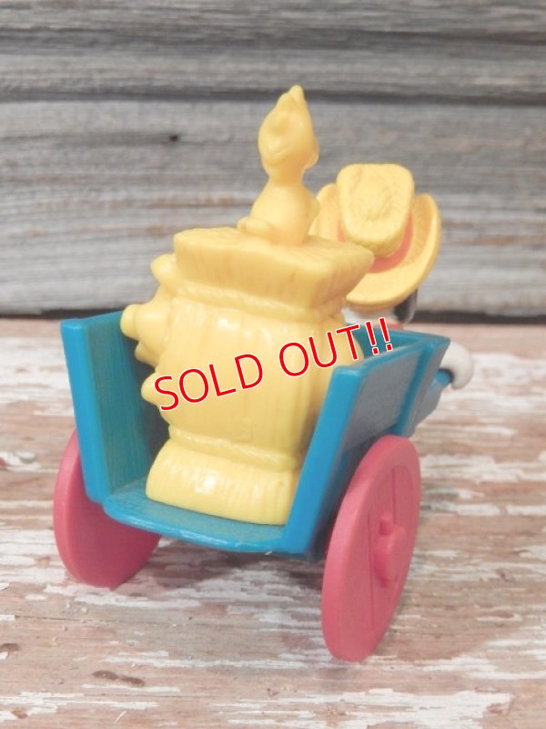 画像4: ct-140506-19 PEANUTS / McDonald's 1990 Meal Toy "Snoopy's Hay Hauler"
