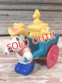 ct-140506-19 PEANUTS / McDonald's 1990 Meal Toy "Snoopy's Hay Hauler"