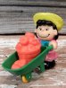 画像1: ct-140506-19 PEANUTS / McDonald's 1990 Meal Toy "Lucy's Apple Cart" (1)