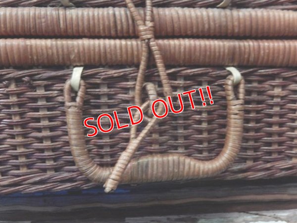 画像4: dp-170308-13 Vintage Picnic Basket