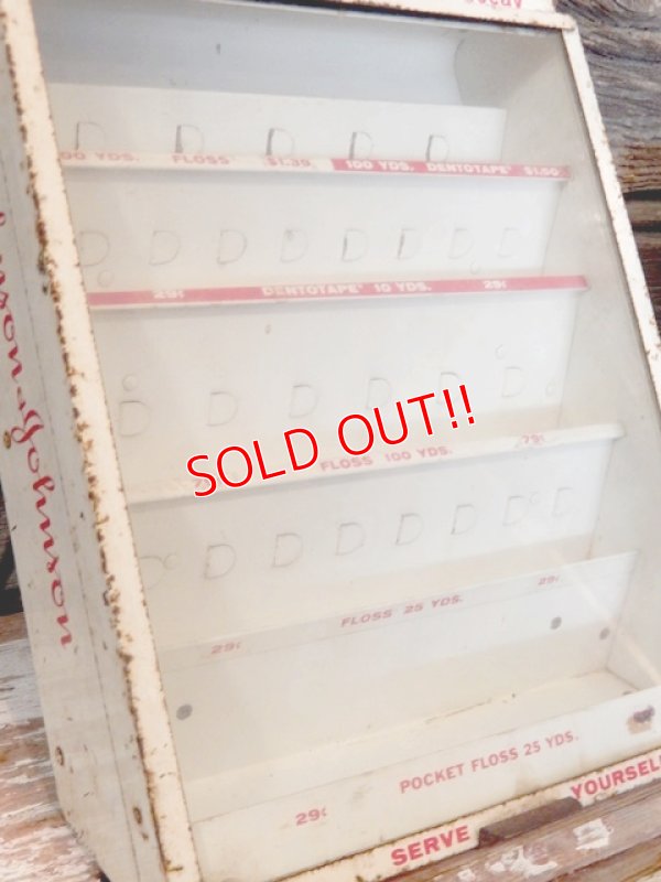 画像4: dp-170401-01 Johnson & Johnson / Vintage Dental Floss Display Rack