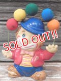 ct-141201-40 1980's Clown Ceramic Coin Bank