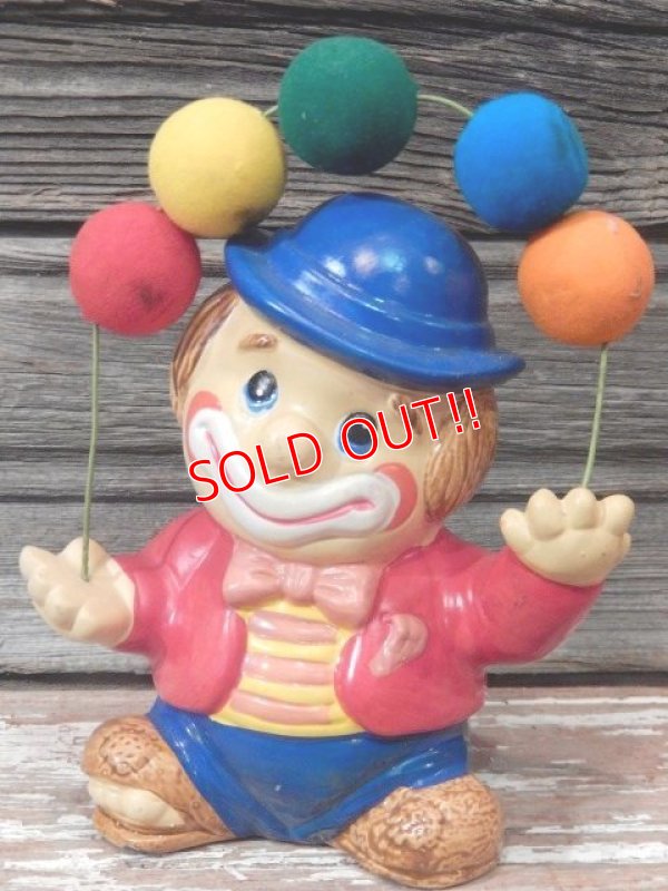 画像1: ct-141201-40 1980's Clown Ceramic Coin Bank