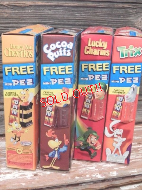 画像6: pz-130917-04 mini PEZ / General Mills 2001 Cereal Character set of 4