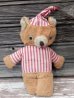 画像1: ct-170401-09 Unknown Vintage Bear Plush Doll (1)