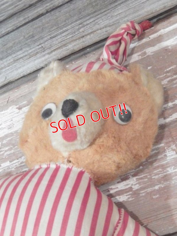 画像2: ct-170401-09 Unknown Vintage Bear Plush Doll
