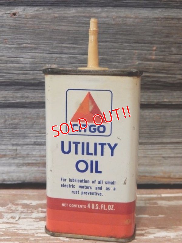 画像1: dp-170403-10 CITGO / 1980's UTILITY Handy Oil Can